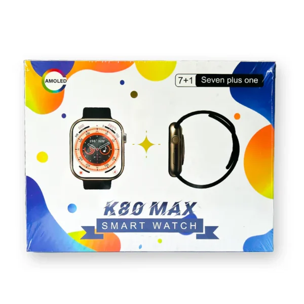 K80 Max Smart Watch 7+1 Amoled Display